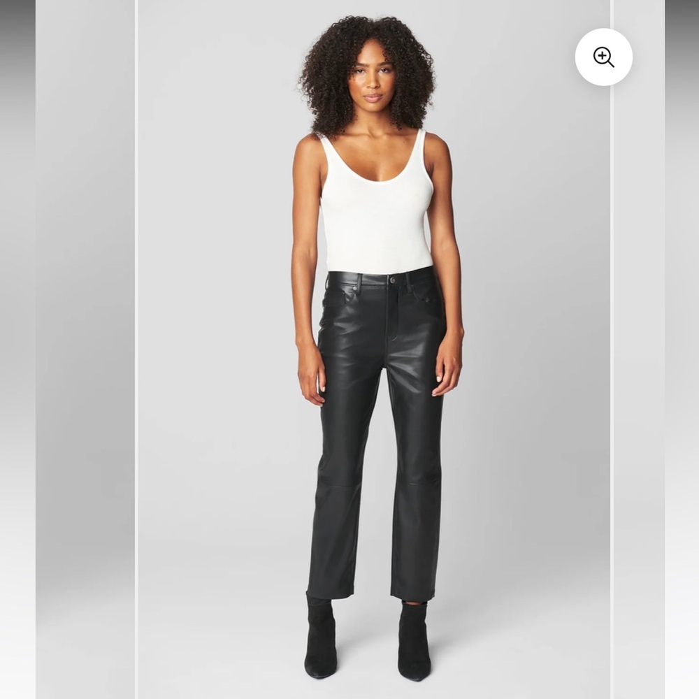 Blank NYC Faux Leather Need You Tonight Pants size 26